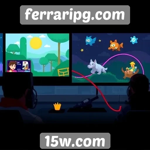 Análise da evolução dos jogos no ferraripg.com